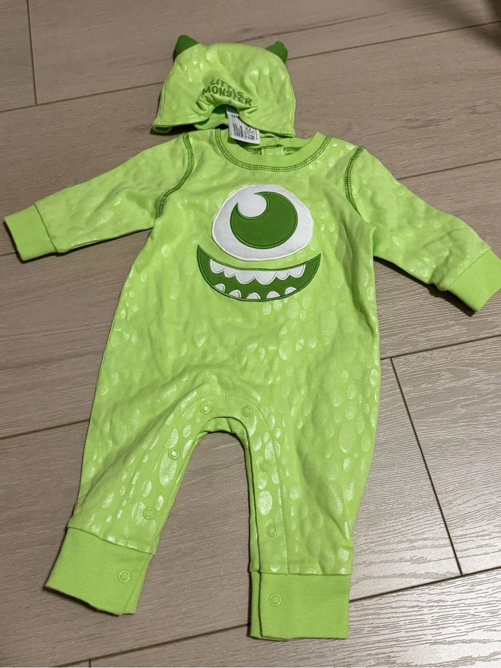 3-6m Mike Wazowski baby costume monsters inc